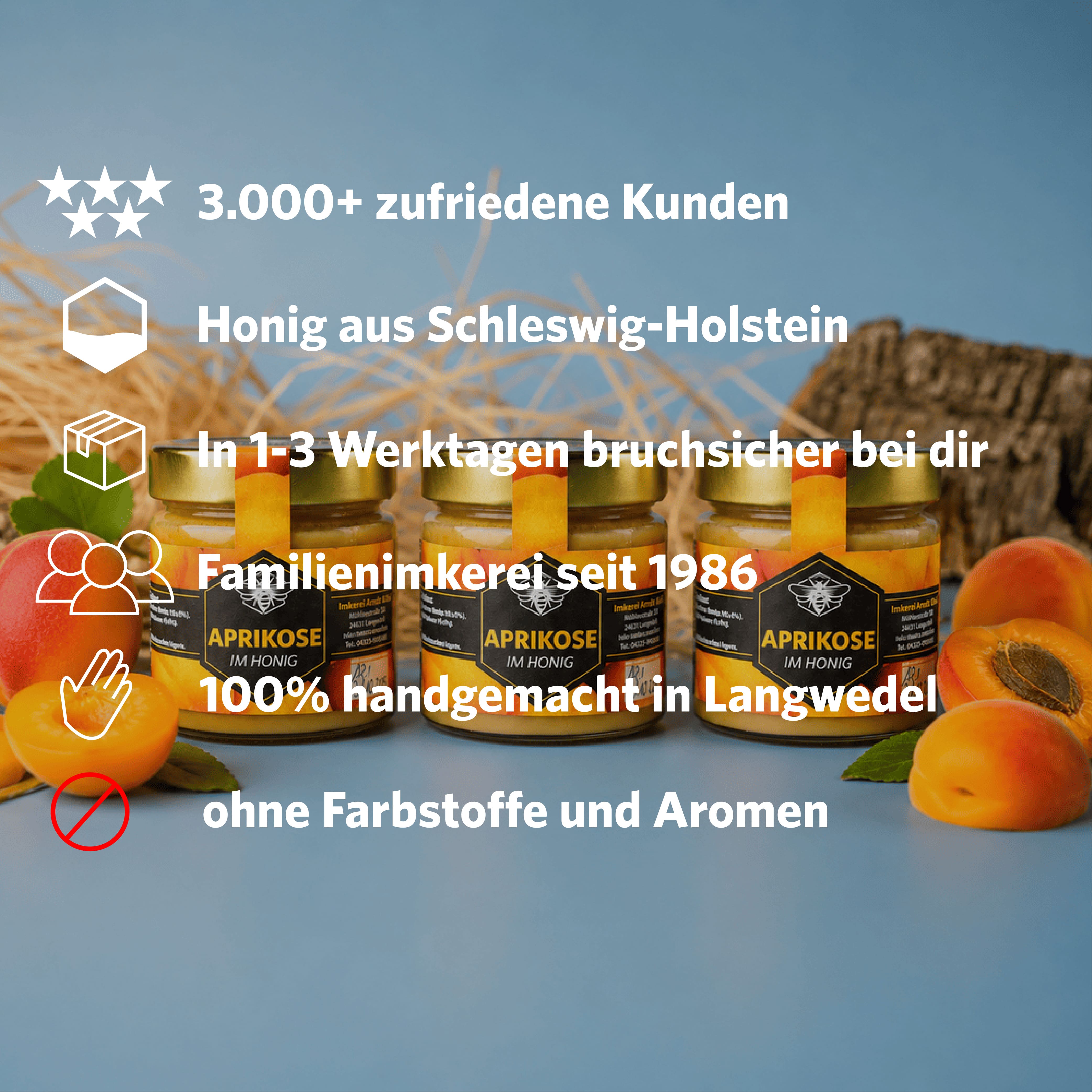 APRIKOSE IM HONIG 250G