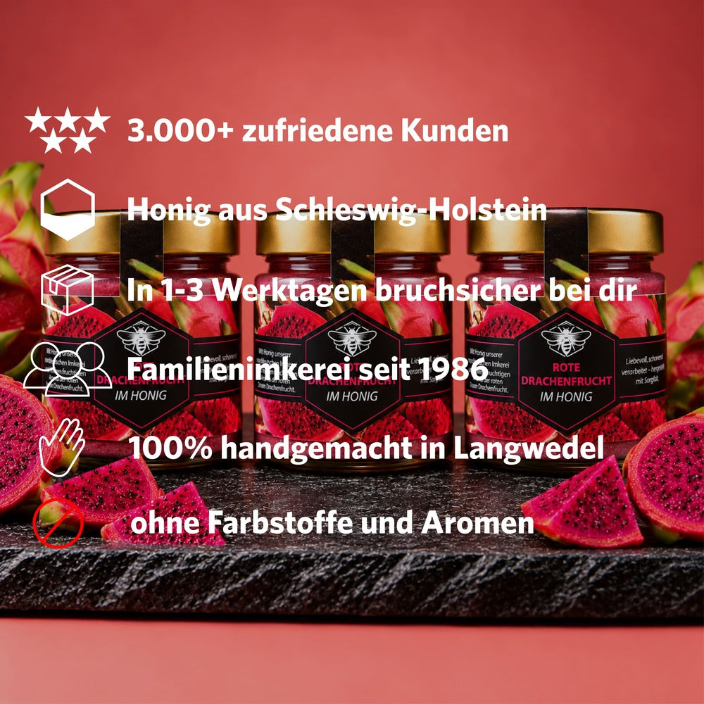 DRACHENFRUCHT IM HONIG 250G
