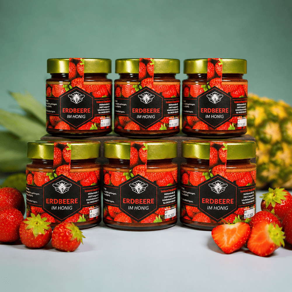 ERDBEERE IM HONIG 250G