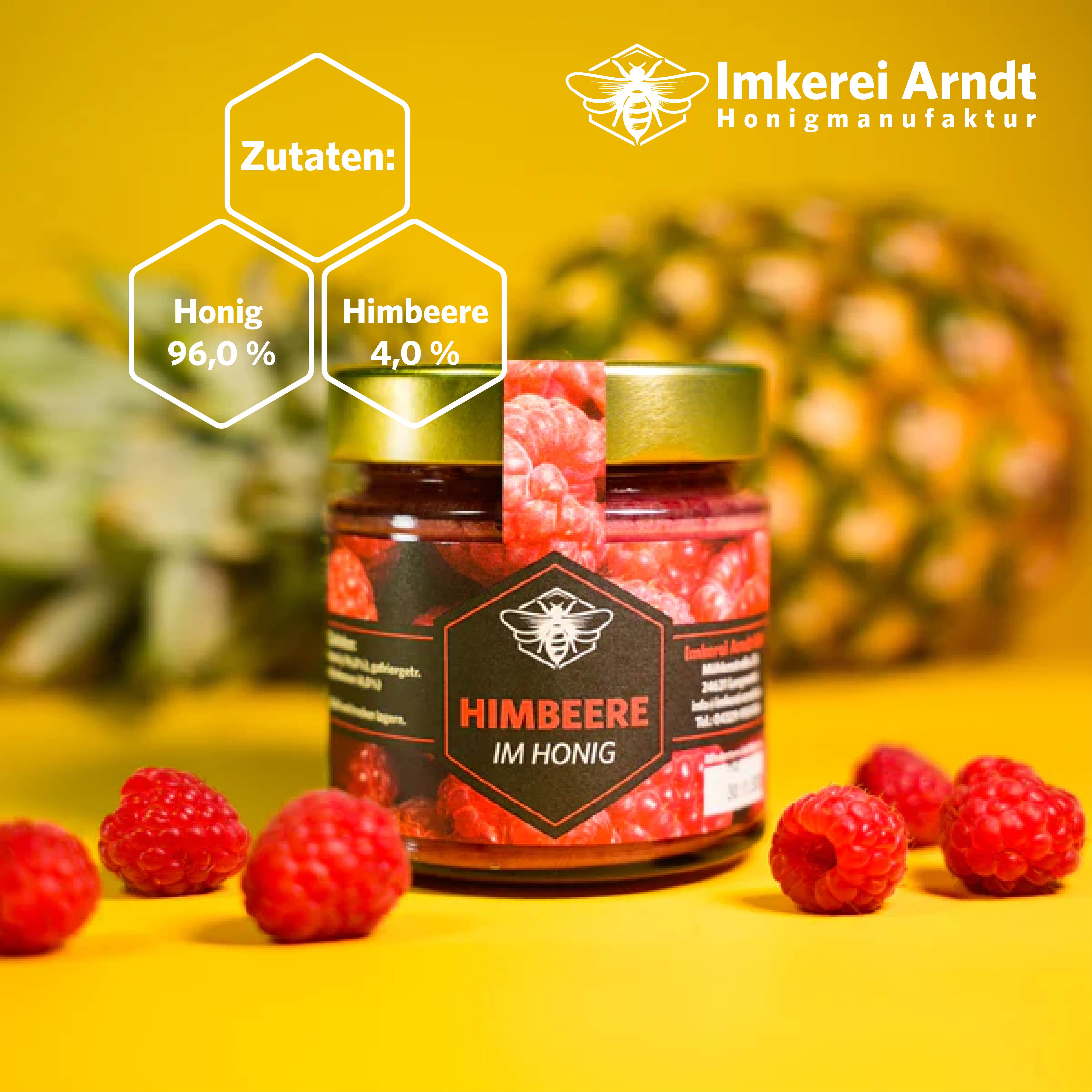 HIMBEERE IM HONIG 250G