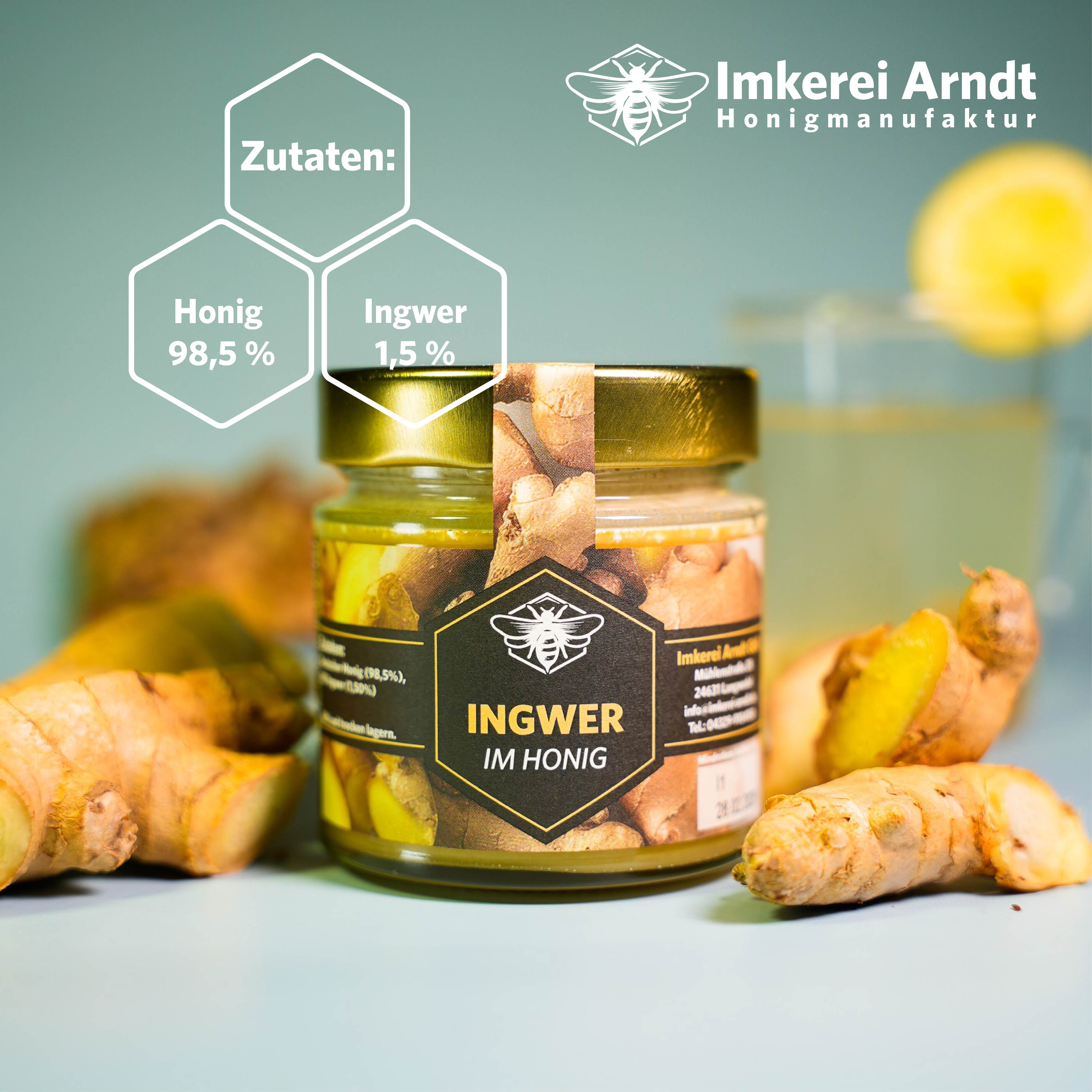 INGWER IM HONIG 250G