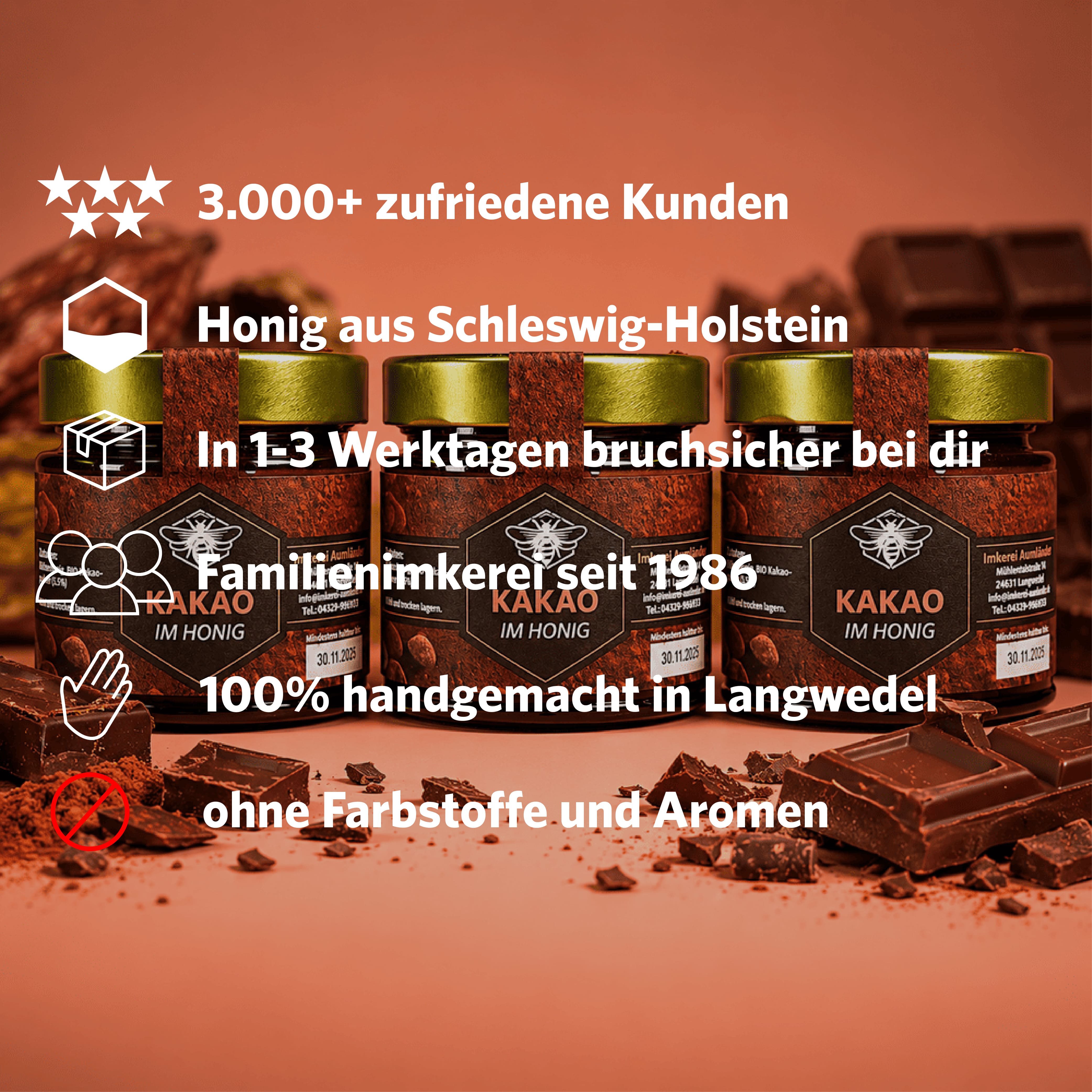 KAKAO IM HONIG 250G