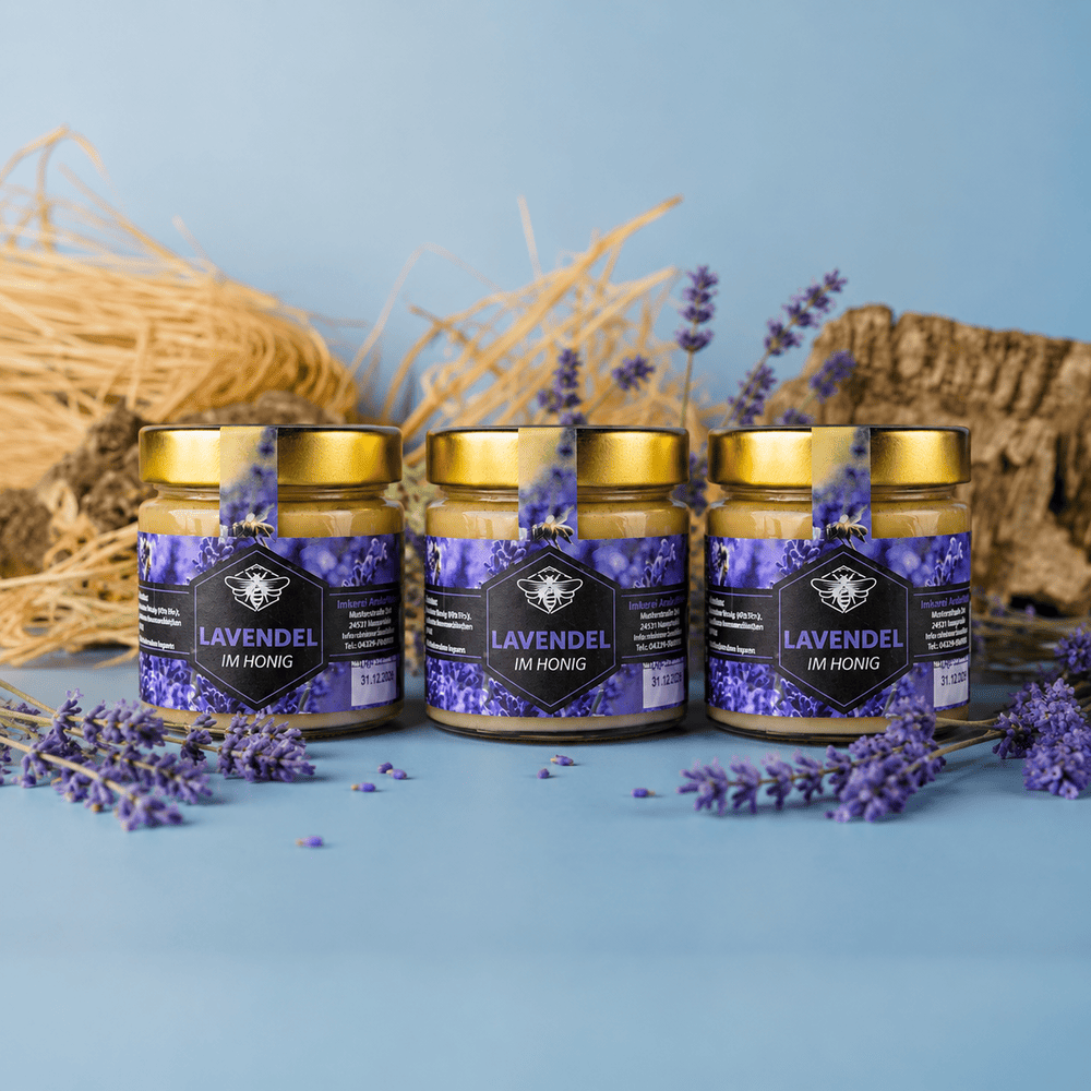 LAVENDEL IM HONIG 250G