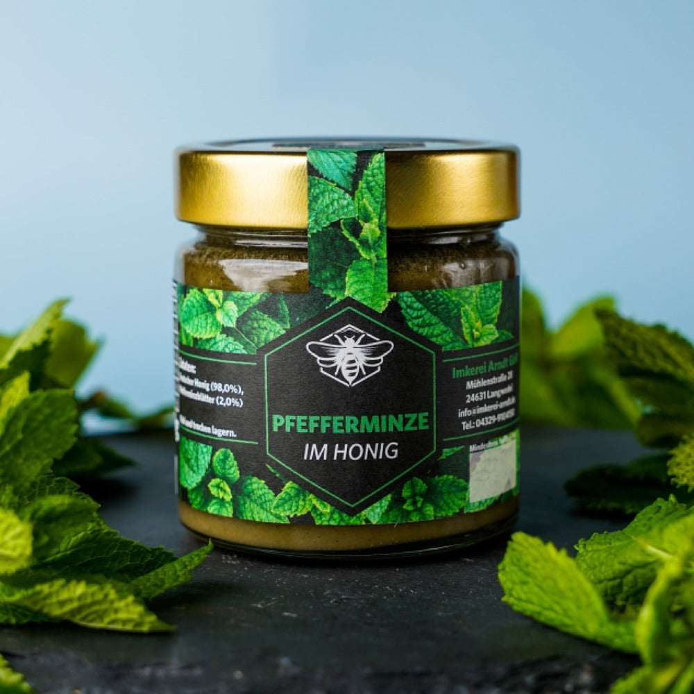 PFEFFERMINZE IM HONIG 250G