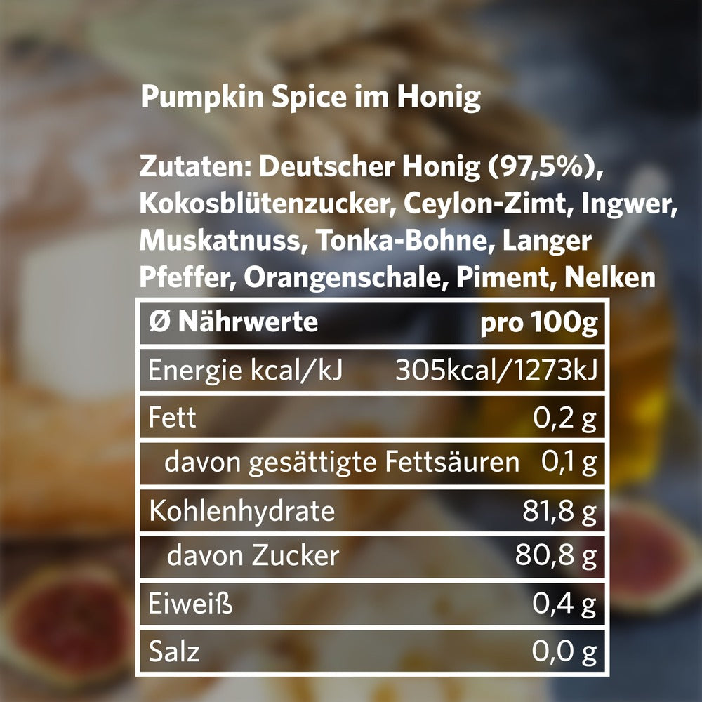 PUMPKIN SPICE IM HONIG 250G