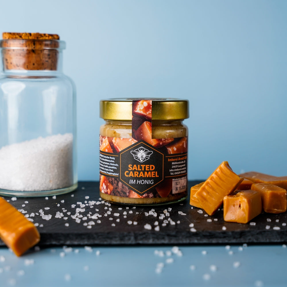 SALTED CARAMEL IM HONIG 250G