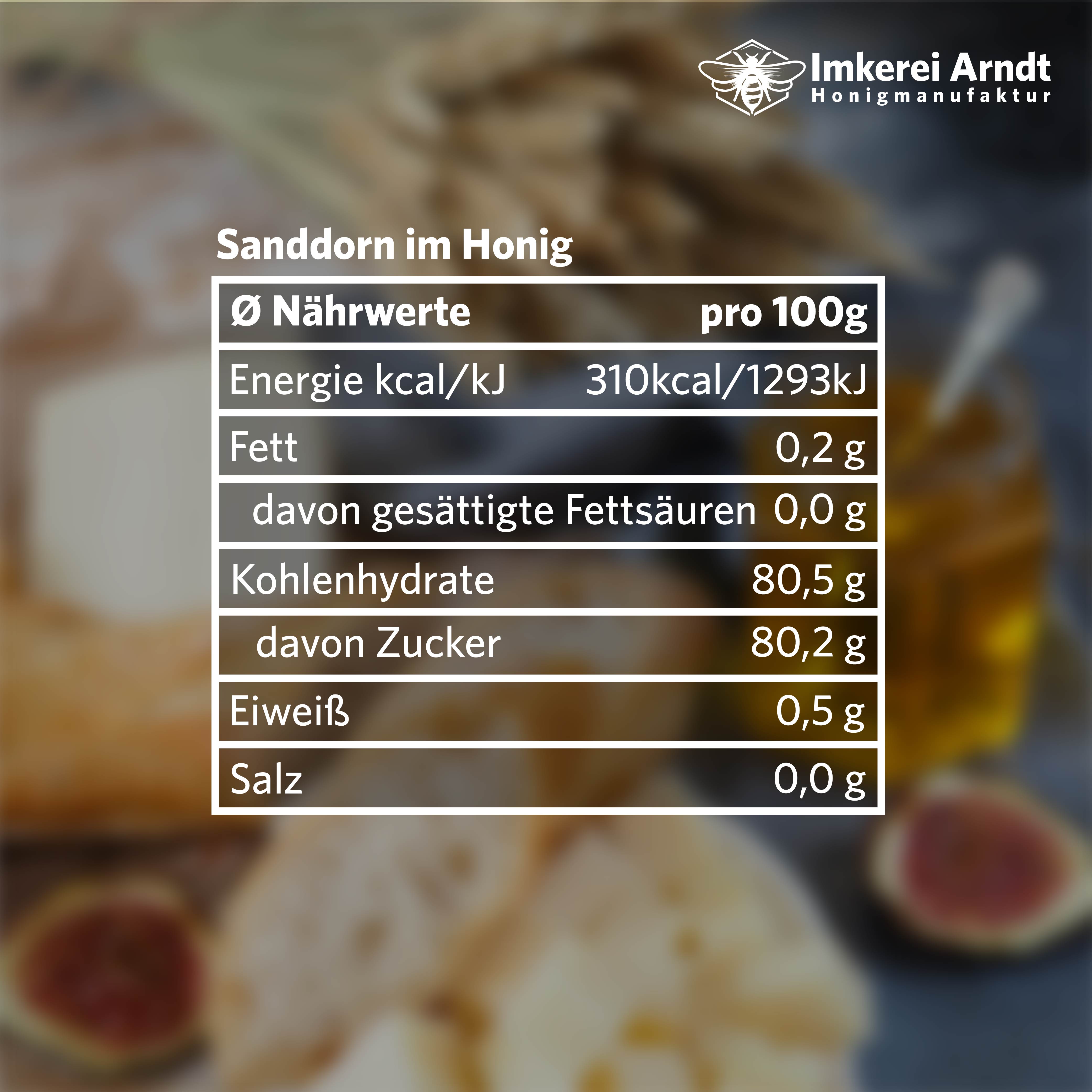 SANDDORN IM HONIG 250G