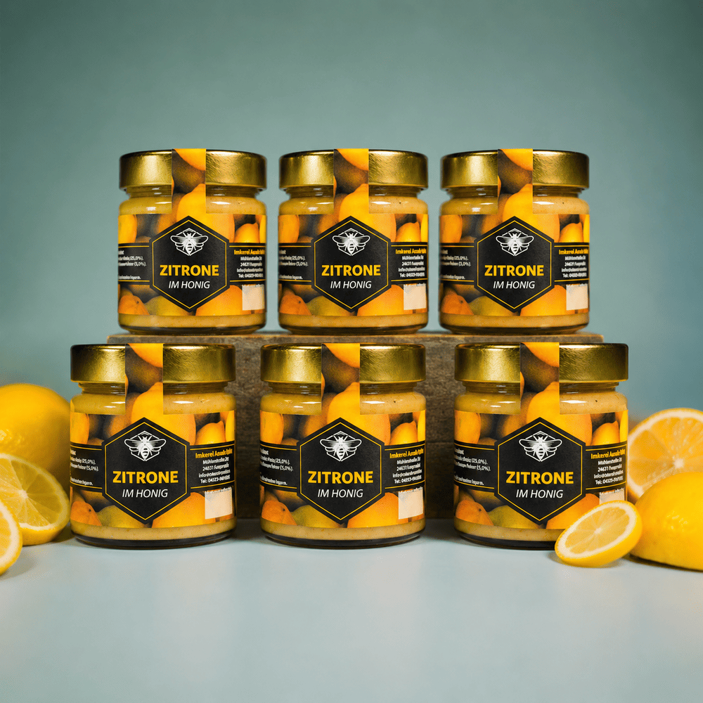ZITRONE IM HONIG 250G