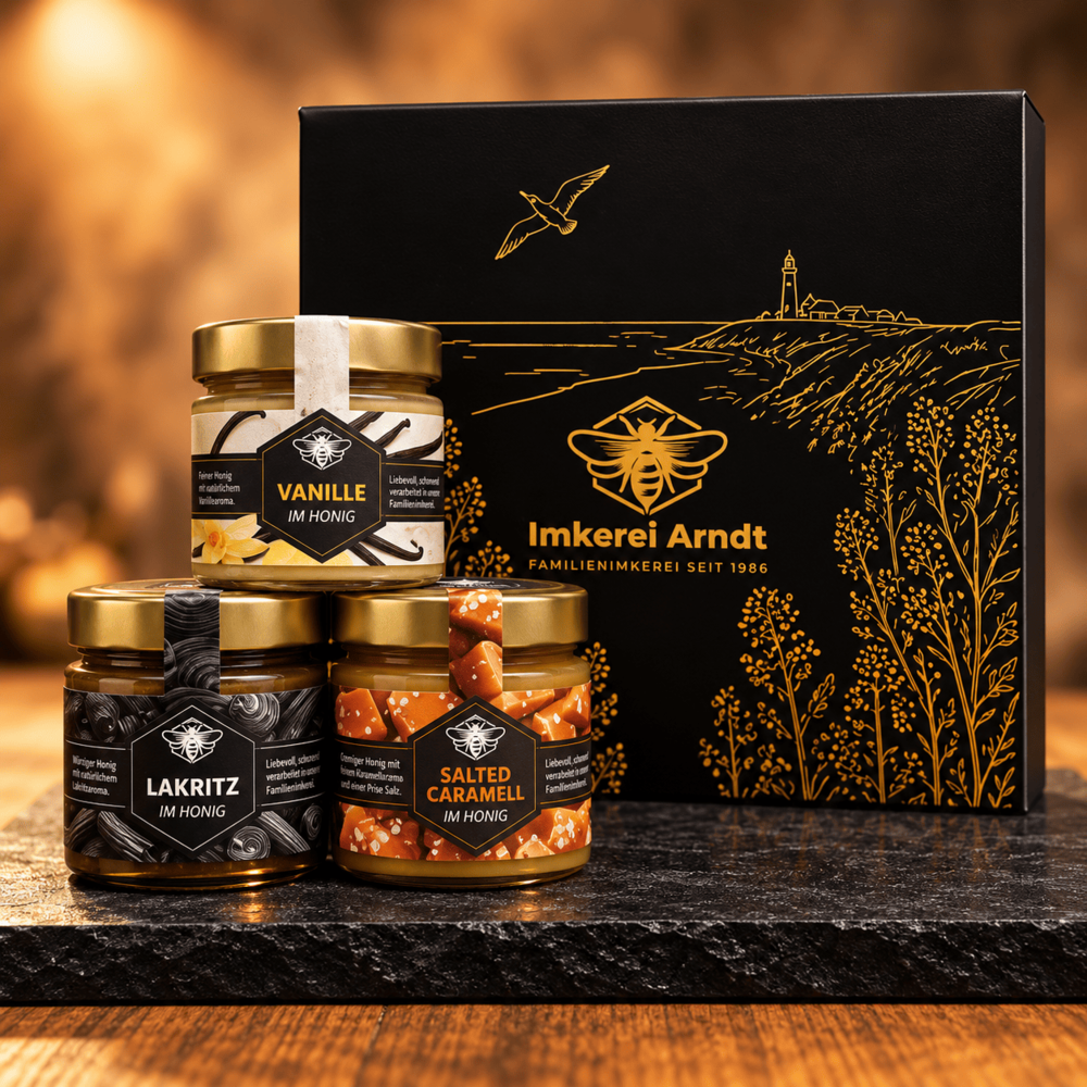 Magnet-Geschenkbox: 3x Honigkreationen