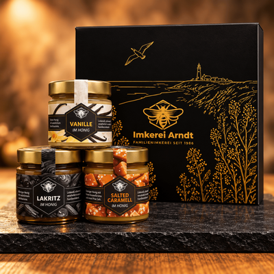 Magnet-Geschenkbox: 3x Honigkreationen