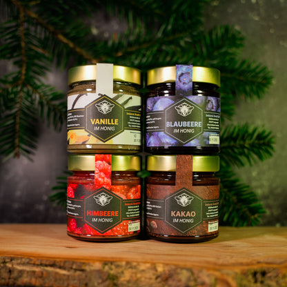 4er HONIG-SET – AROMATISCHE VIELFALT