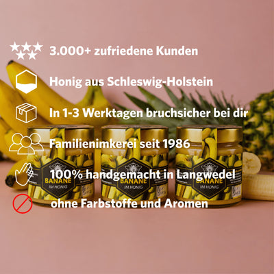 BANANE IM HONIG 250G