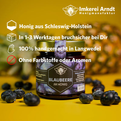 BLAUBEERE IM HONIG 250G