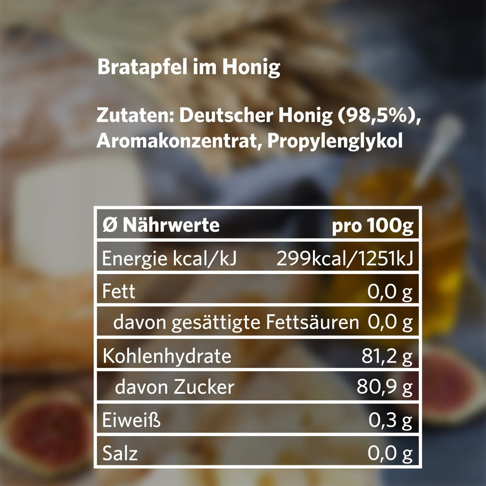 BRATAPFEL IM HONIG 250G