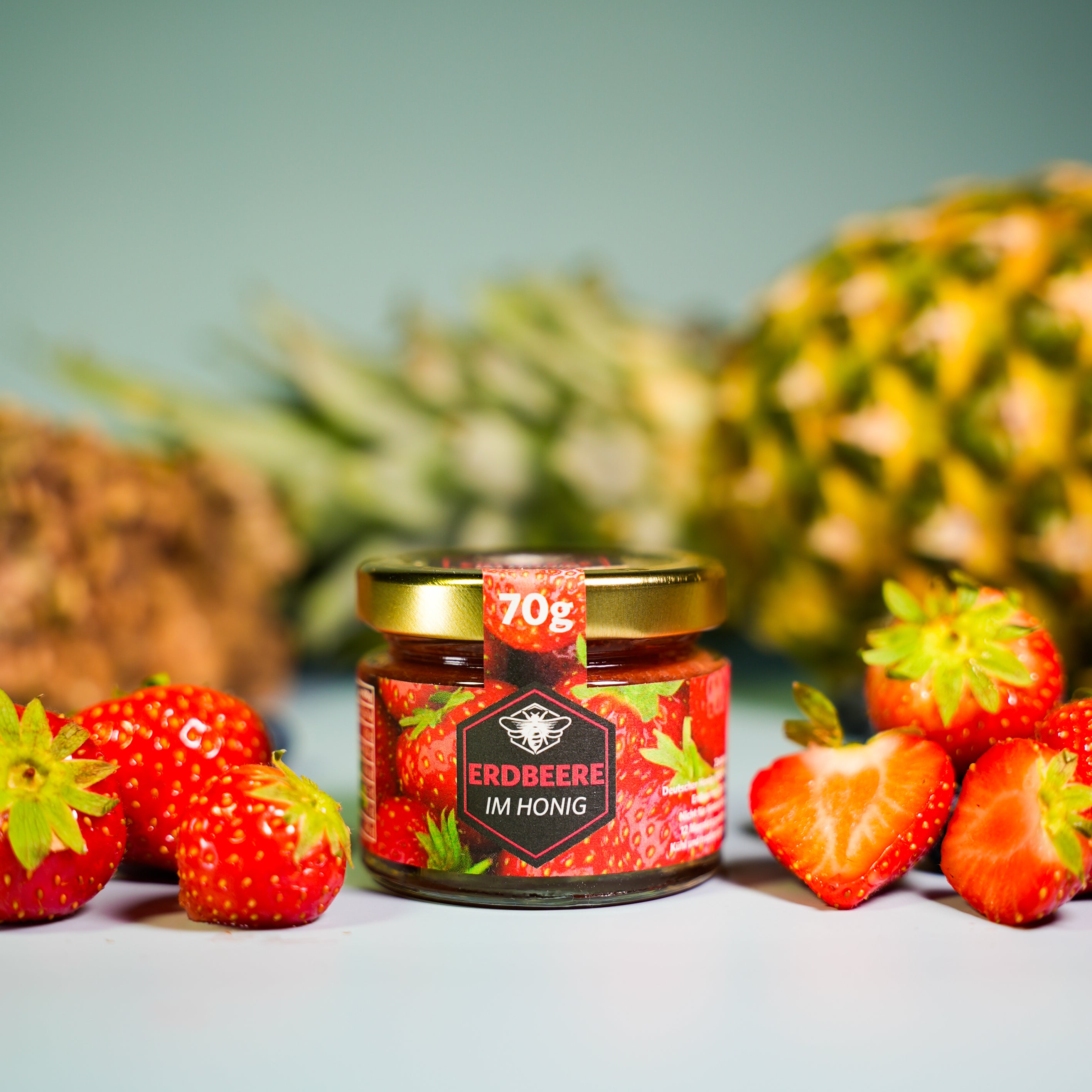 ERDBEERE IM HONIG 70G
