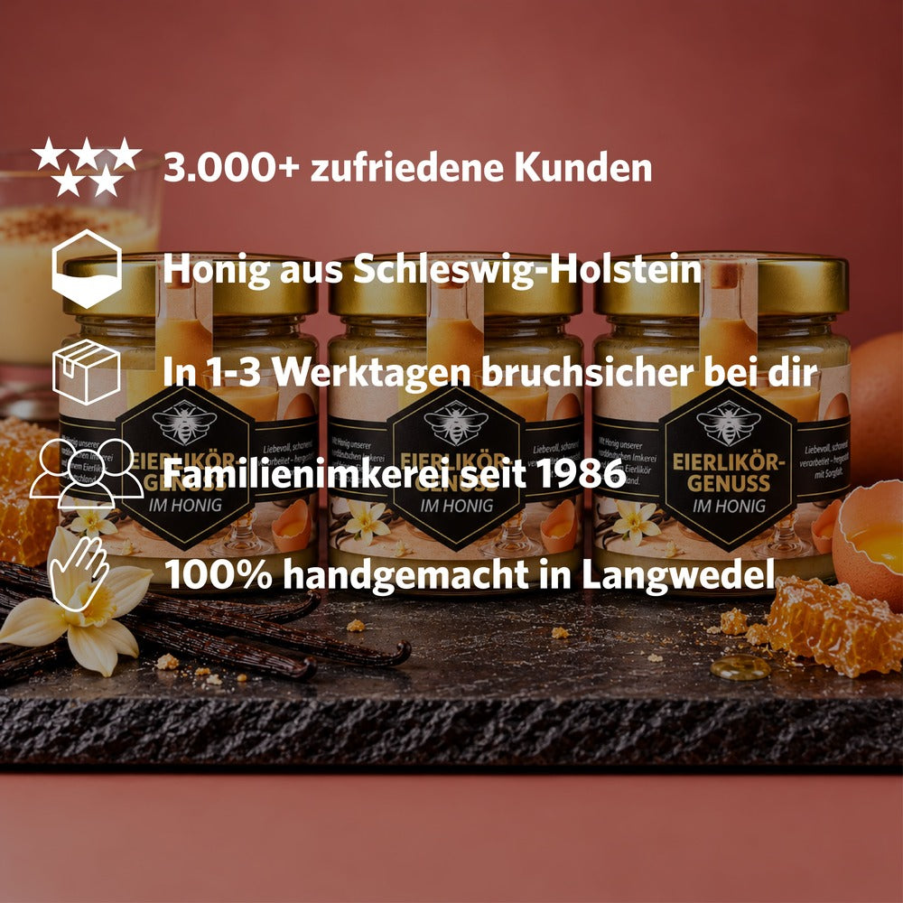 EIERLIKÖRGENUSS IM HONIG 250G