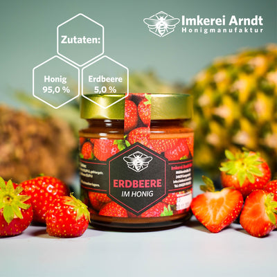 ERDBEERE IM HONIG 250G