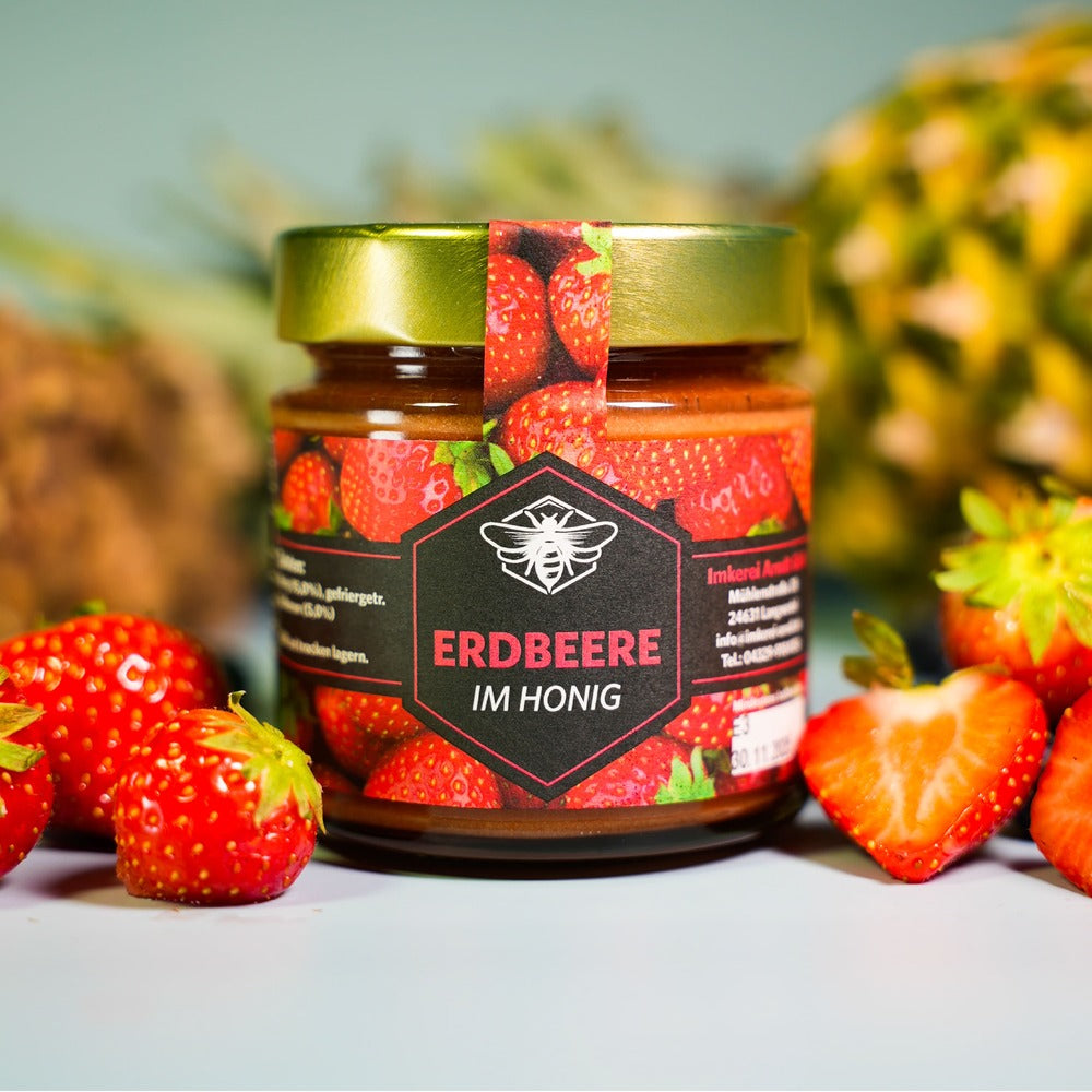 ERDBEERE IM HONIG 250G