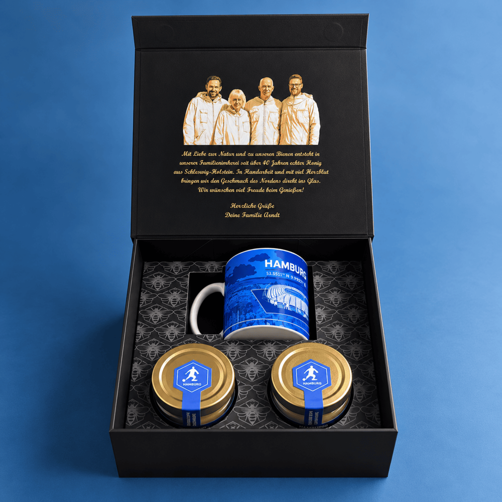 Magnet-Geschenkbox: andere Stadt 2. Liga