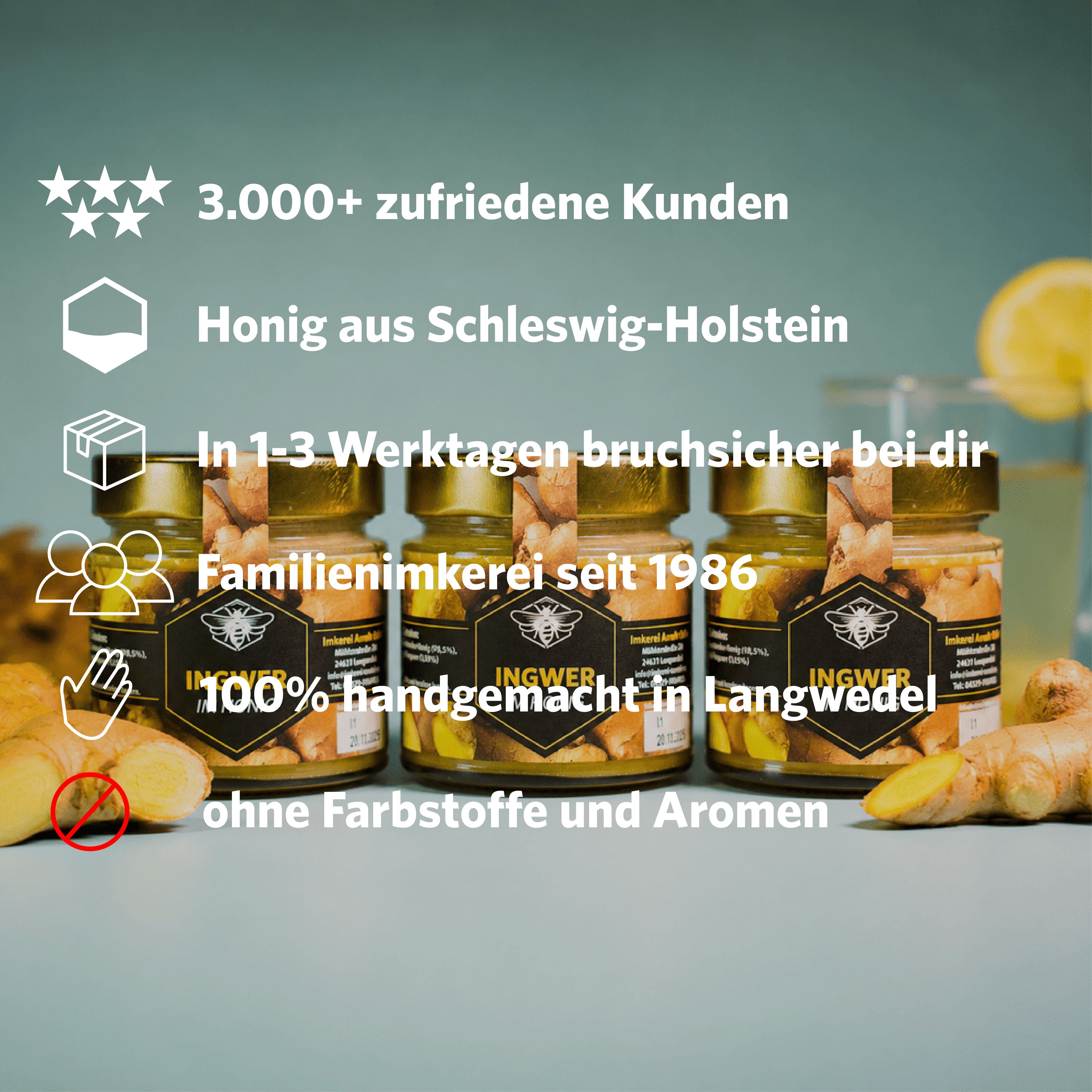 INGWER IM HONIG 250G