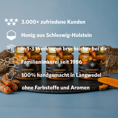 KURKUMA IM HONIG 250G