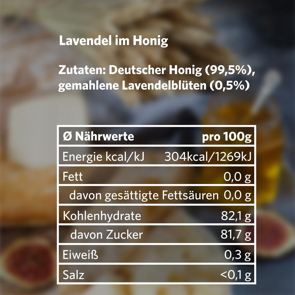 LAVENDEL IM HONIG 250G