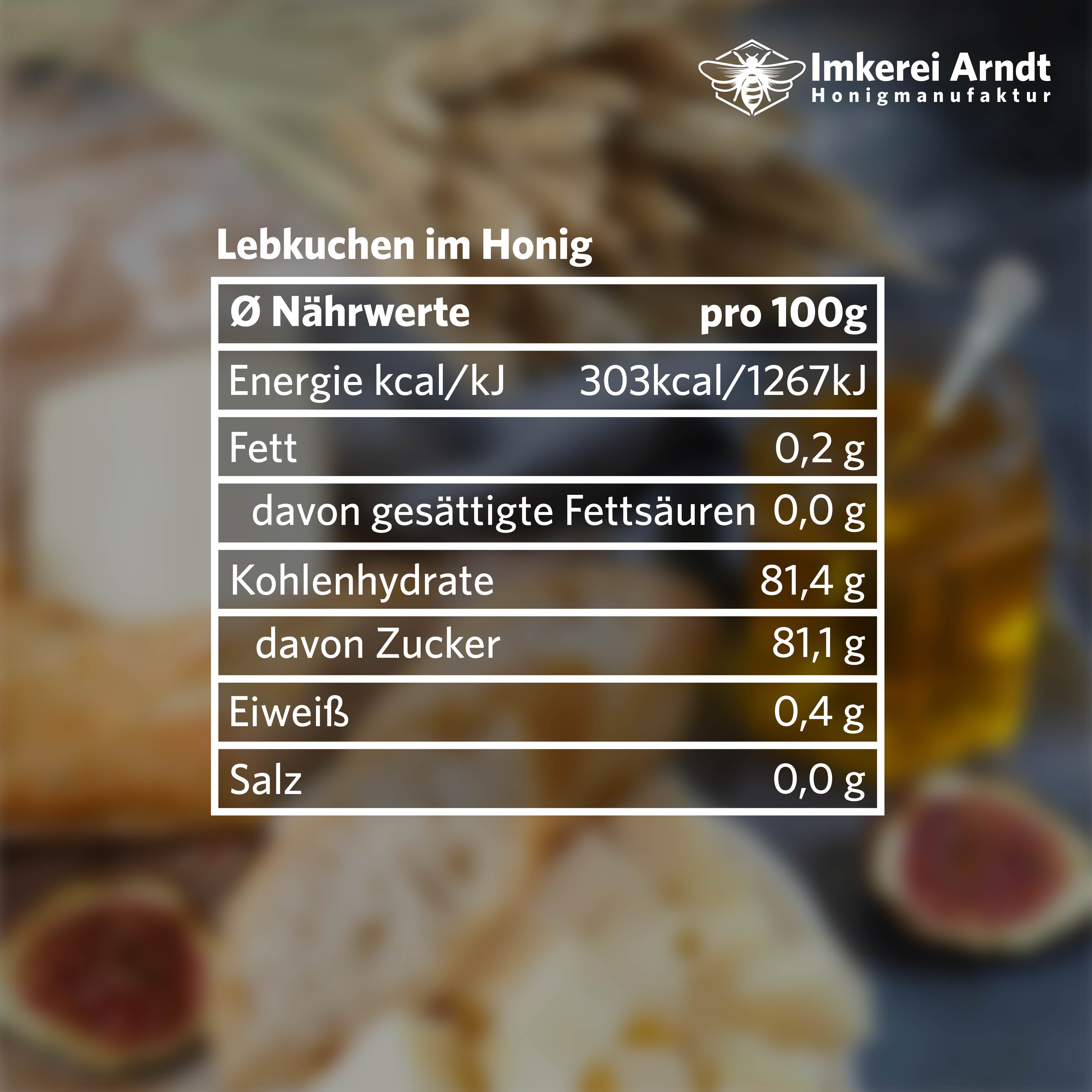LEBKUCHEN IM HONIG 250G