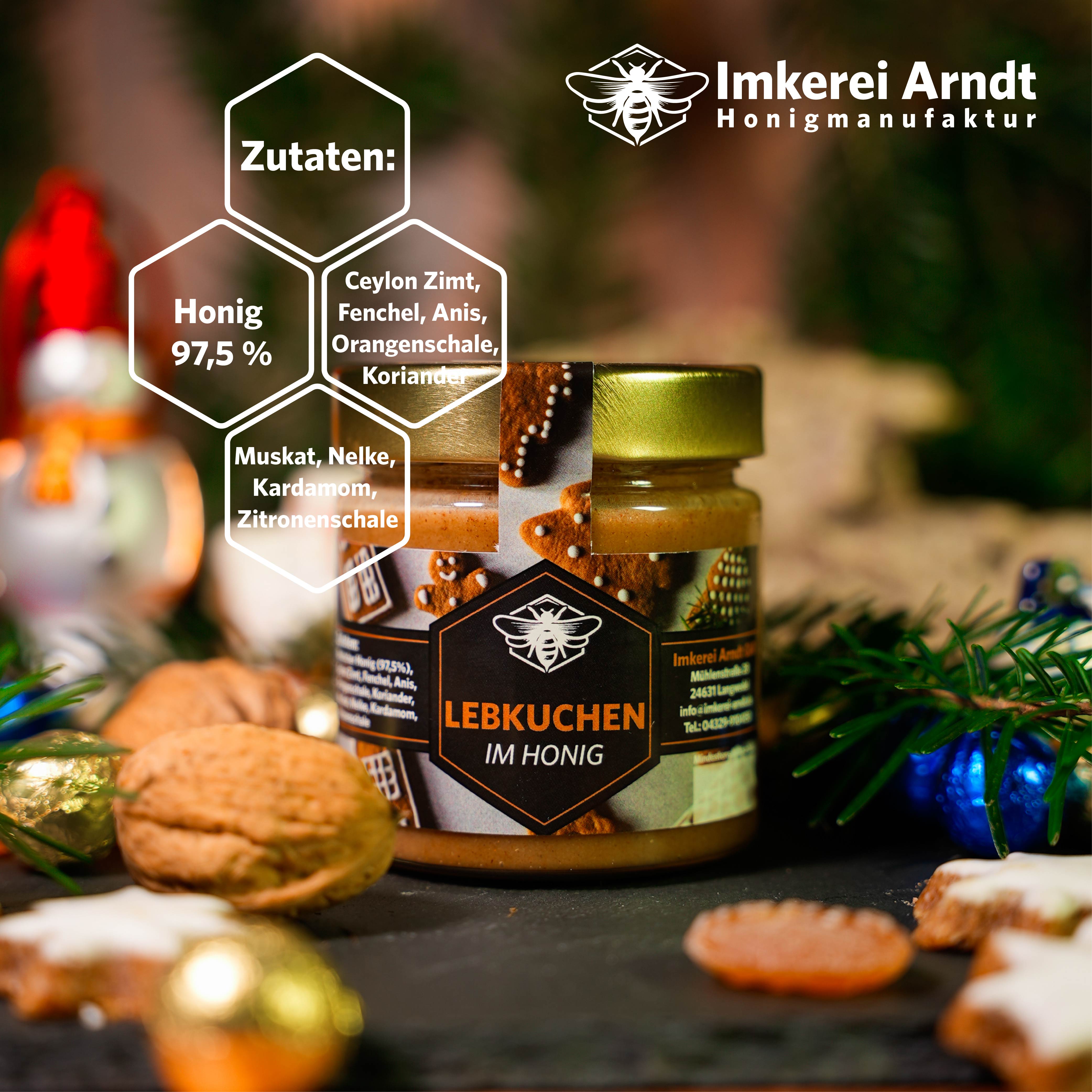LEBKUCHEN IM HONIG 250G
