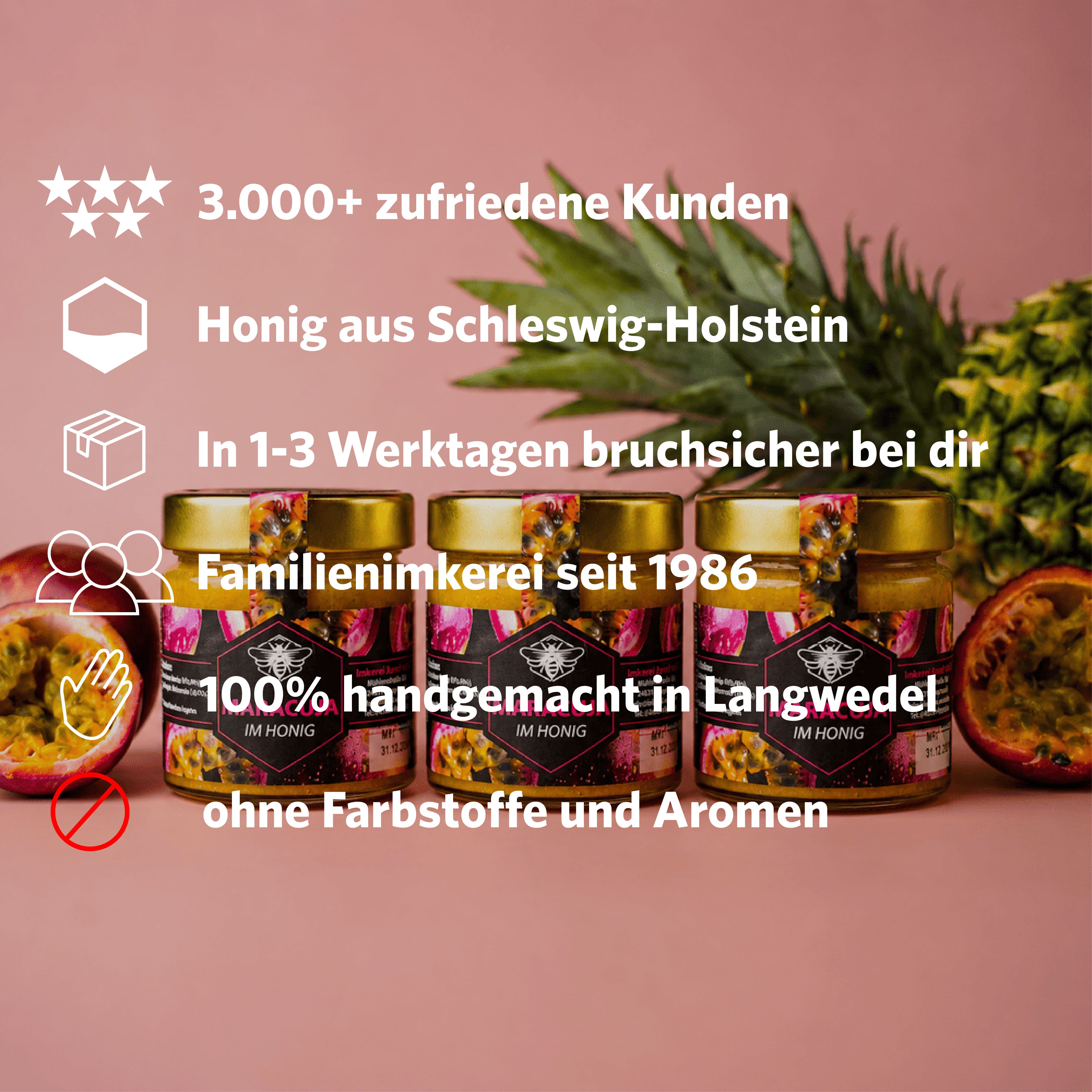 MARACUJA IM HONIG 250G