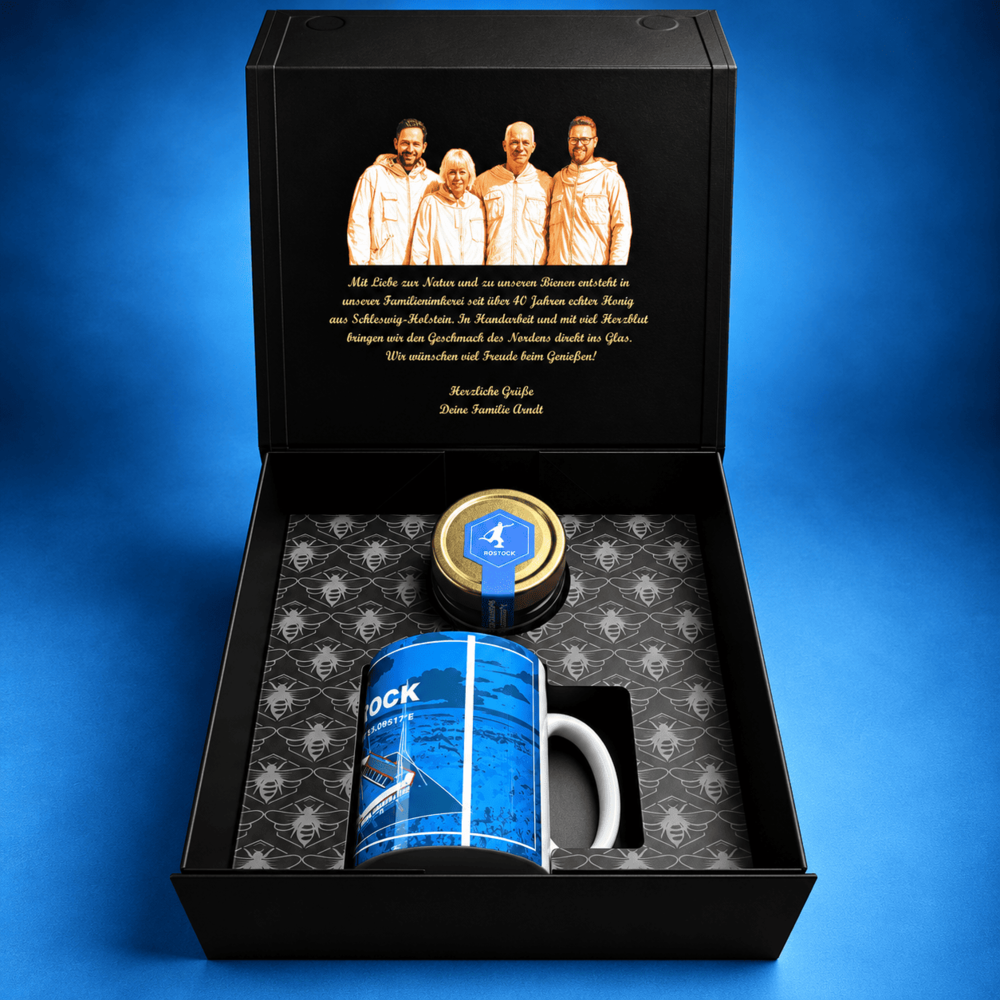 Magnet-Geschenkbox: Rostock