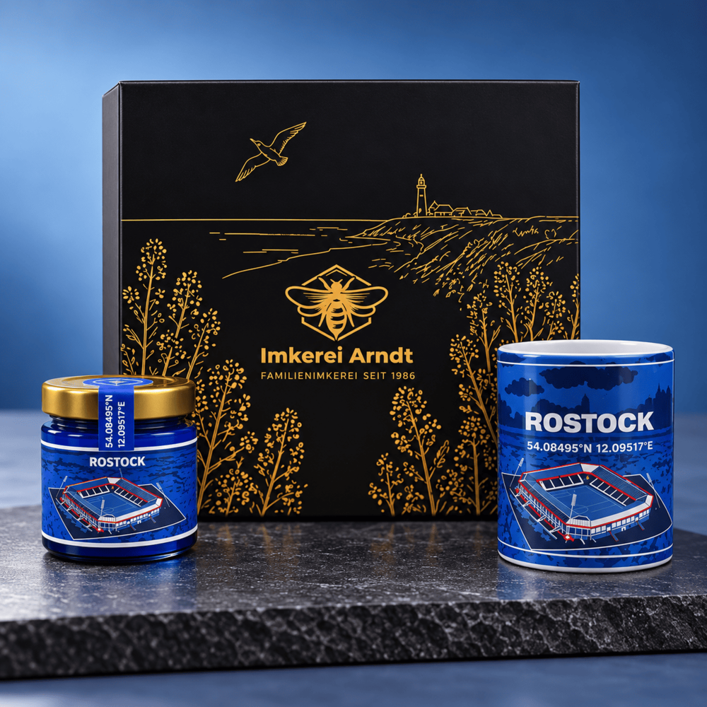 Magnet-Geschenkbox: Rostock