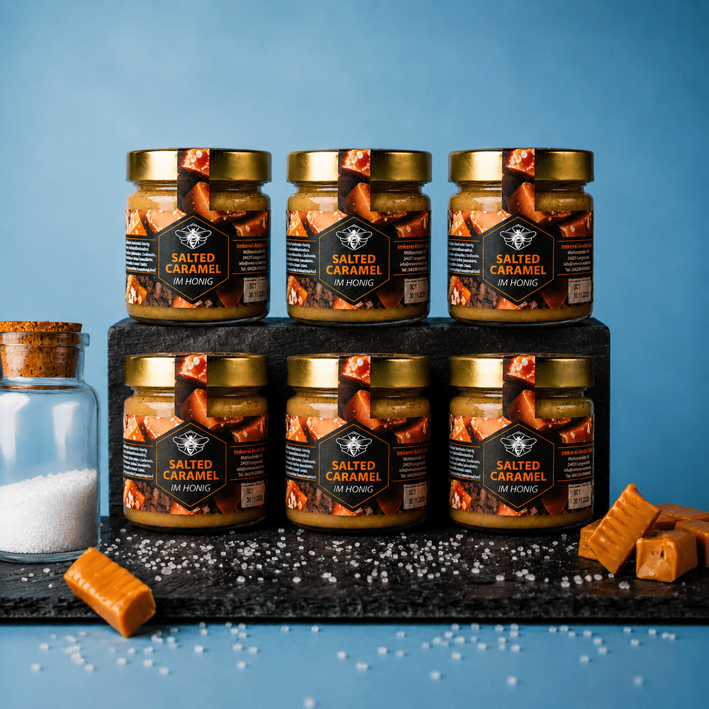 SALTED CARAMEL IM HONIG 250G