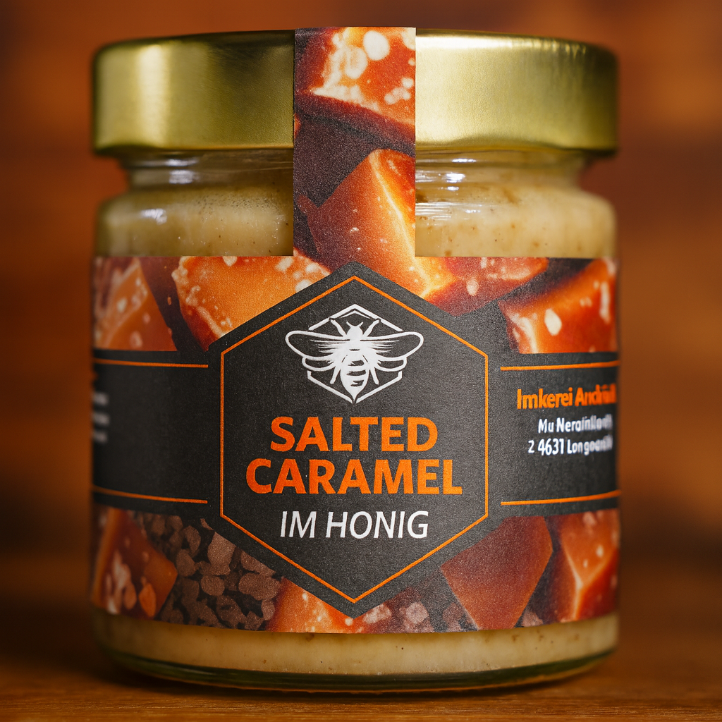 SALTED CARAMEL IM HONIG 250G
