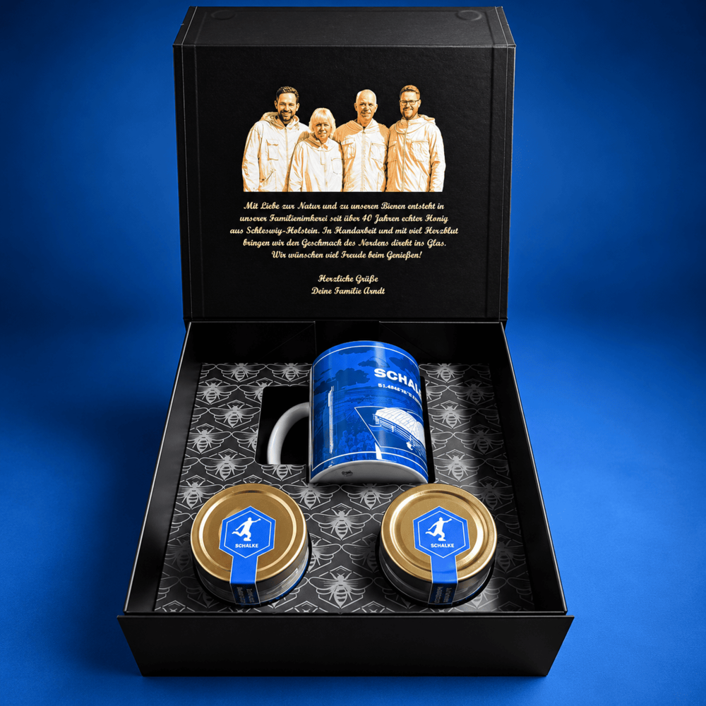 Magnet-Geschenkbox: Schalke