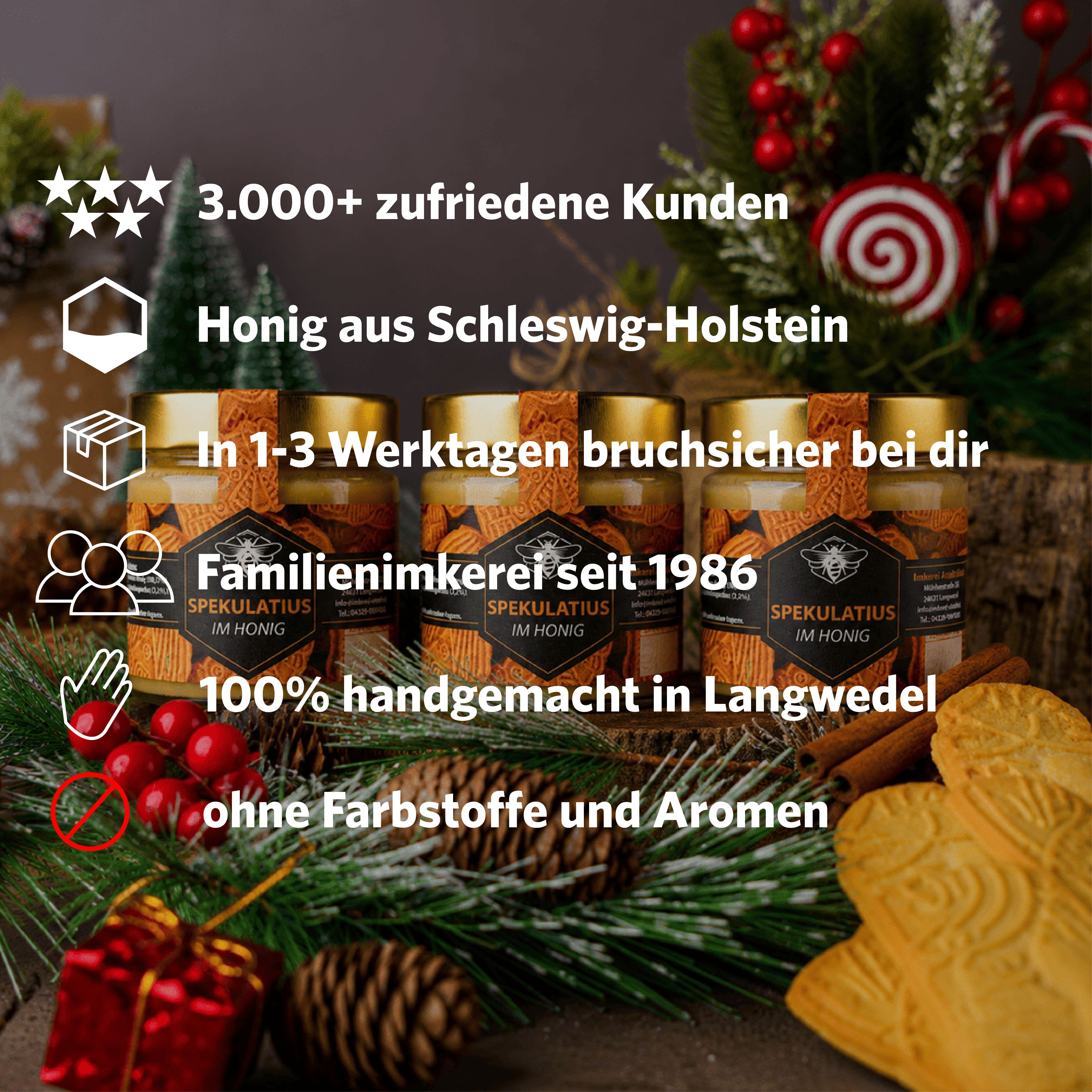 SPEKULATIUS IM HONIG 250G