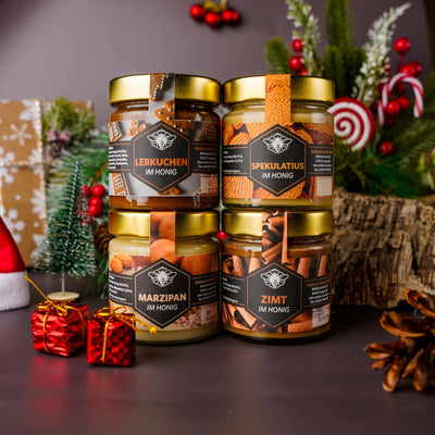 4er HONIG-SET – WINTERLICHER GENUSS