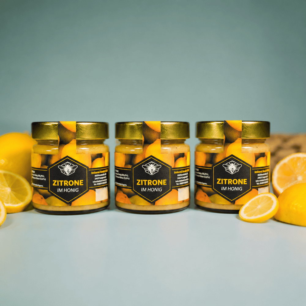 ZITRONE IM HONIG 250G