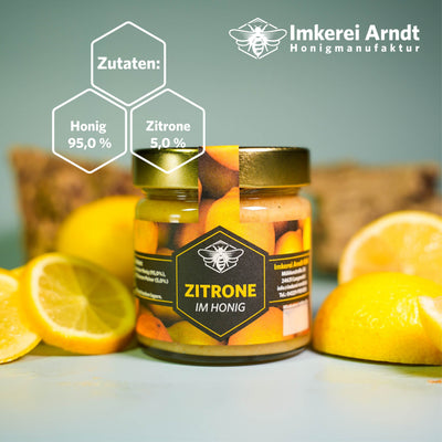 ZITRONE IM HONIG 250G